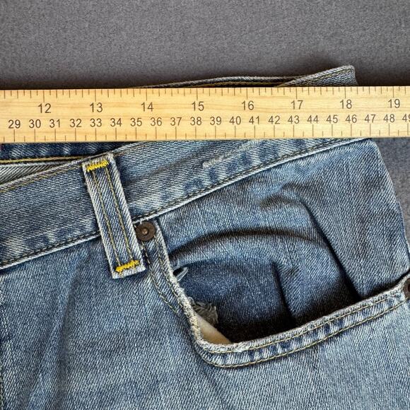 Levi's Jeans Mens 36x31 Blue Denim 569 Loose Straight Baggy Y2K Skater Grunge - Picture 5 of 13